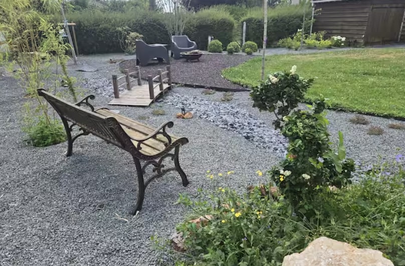 aménagement du jardin du bien coeur de perche